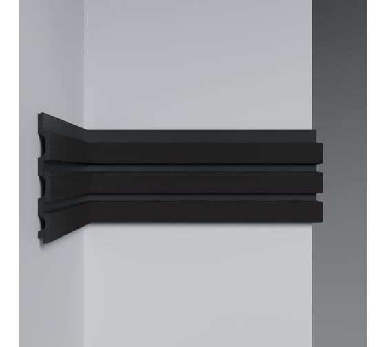 Изображение товара Панель стеновая Decomaster 2900x12x122 мм, D316-433D Венге D316-433D ДМ