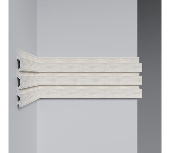 Изображение товара Панель стеновая Decomaster 2900x12x122 мм, D316-1070 Дуб молочный D316-1070 ДМ