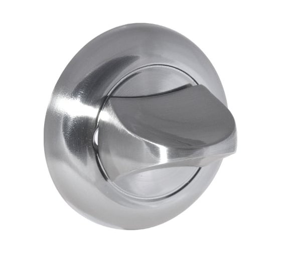 Изображение товара Поворотная кнопка Doorlock DL TK07/8/45/P SN матовый никель для задвижек, шпиндель 8x45мм 73369