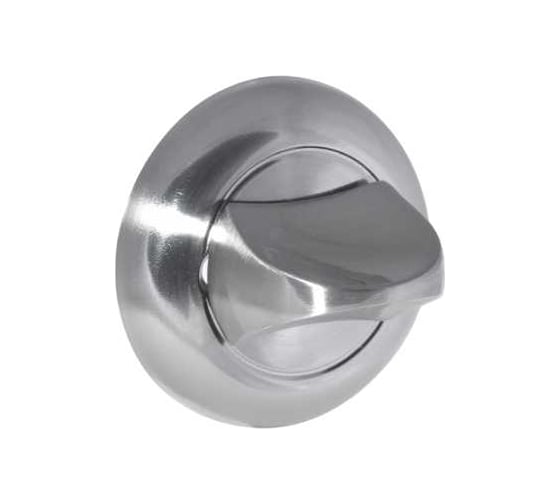 Изображение товара Поворотная кнопка Doorlock DL TK07/8/65/P SN матовый никель для задвижек, шпиндель 8x65 мм 73377