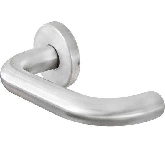 Изображение товара Ручка Doorlock DL 038/F-S9/55 U-form Rt нержавеющая сталь универсальный монтаж, DLshtift, розетка 55 мм, шпиндель 9 мм, OEM 73327