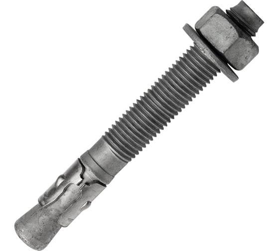 Изображение товара Анкер клиновой Daxmer М12x100 горячий цинк, 200 шт. 00-00442030