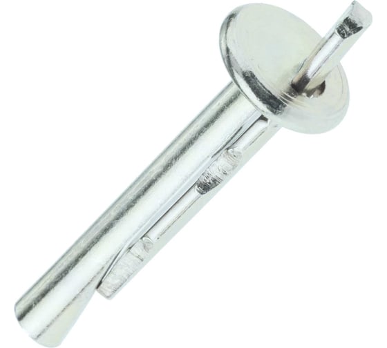 Изображение товара Анкер-клин Rizzel 6x60 белый цинк, 100 шт. 438781