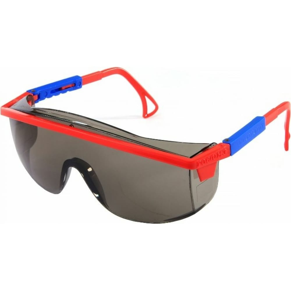 Защитные открытые очки РОСОМЗ очки защитные росомз о25 hammer universal super pc 12530 открытые строительные нецарапающиеся линзы