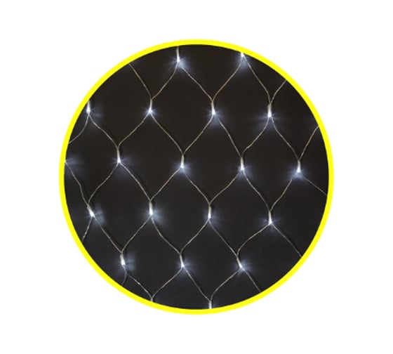 Изображение товара Гирлянда Navigator NGF-N01-156CW-12-1.5x1.5m-230-TR-IP20 61847