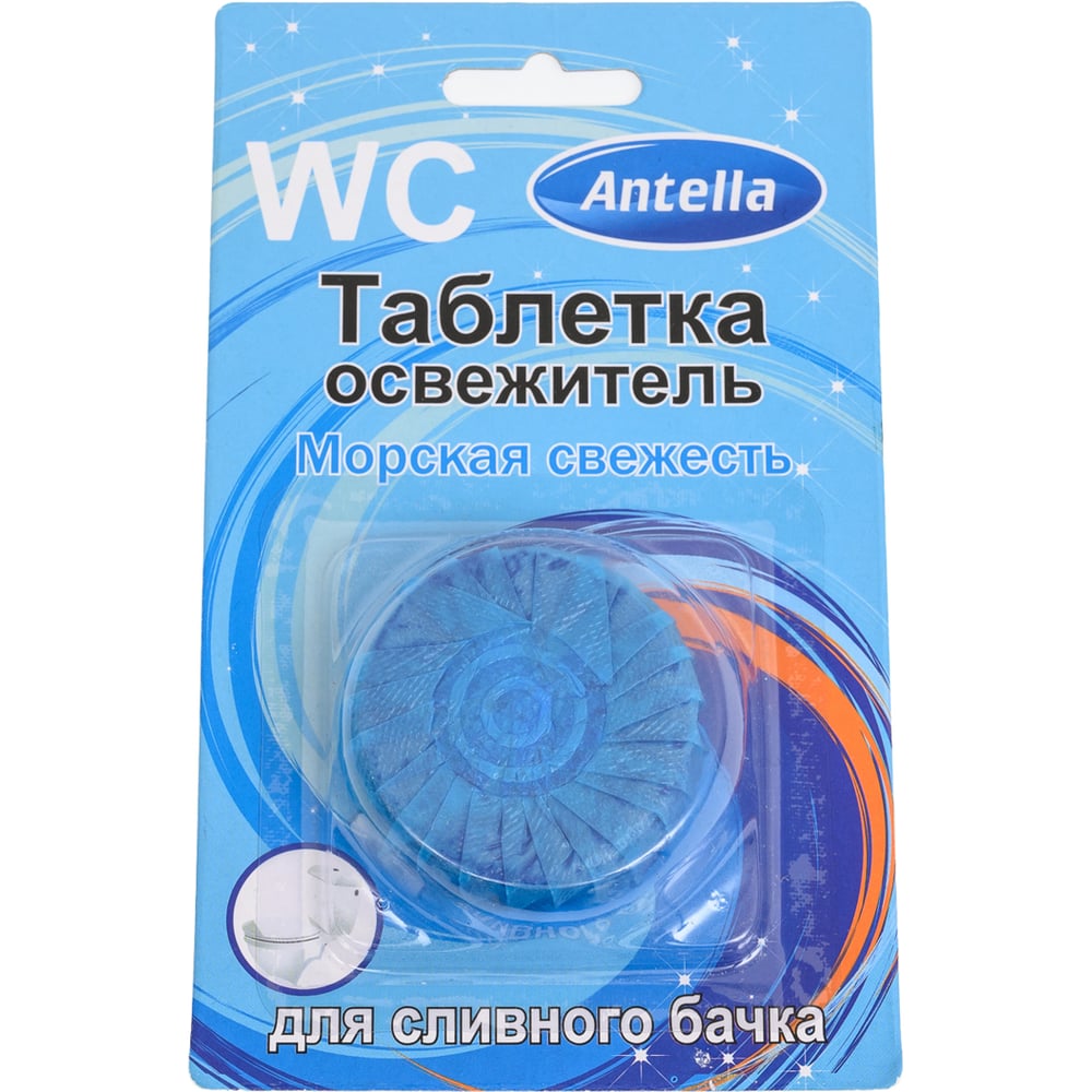 Изображение товара Таблетка для сливного бачка ANTELLA 40гр океан