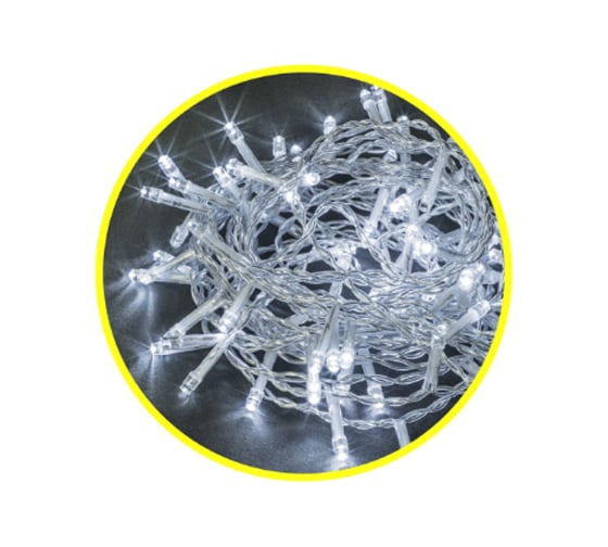 Изображение товара Гирлянда Navigator NGF-S01-100CW-10-11.5m-230-C8-TR-IP20 14025