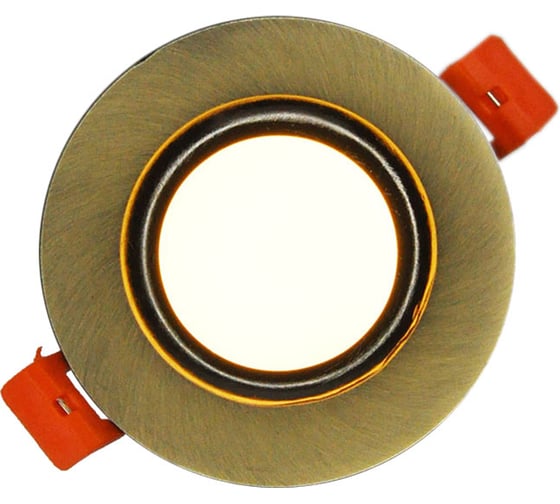 Изображение товара Светильник светодиодный встраиваемый Elvan 5002R-5W-3000K-Br бронза VLS-5002-5W-WW-Br