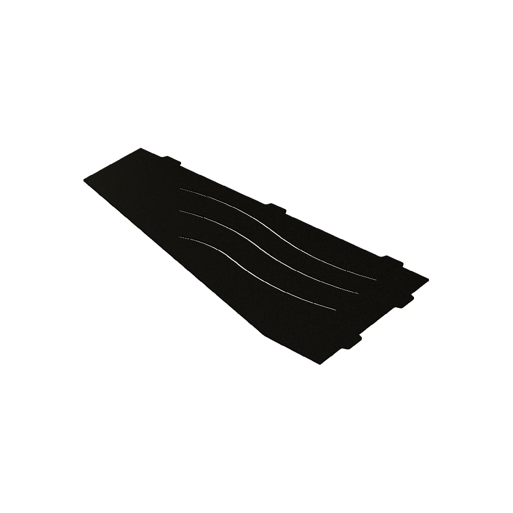 Изображение товара Полка RGW MT-01B черная из нержавеющей стали 300x135 мм