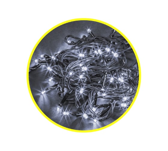 Изображение товара Гирлянда Navigator NGF-S01-120CW-5-7.5m-230-C8-G-IP20 61812