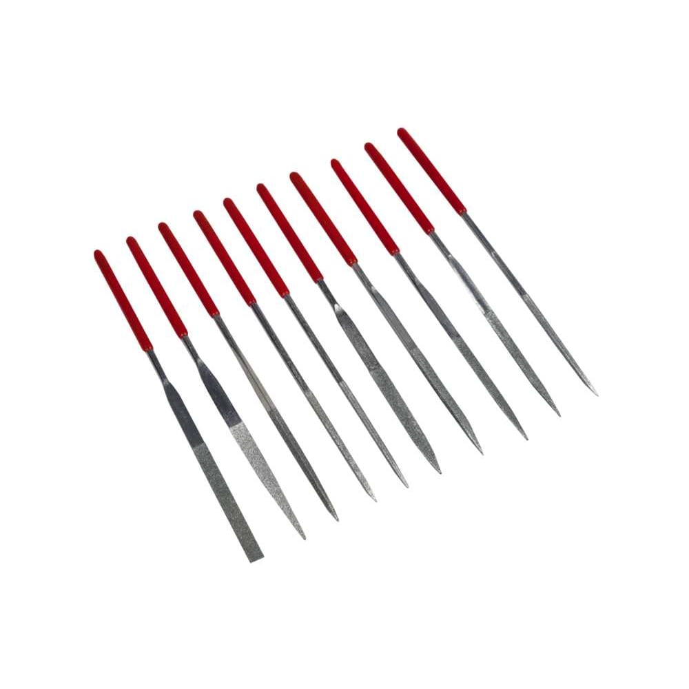 Изображение товара Набор алмазных надфилей СЕРВИС КЛЮЧ 10 шт. профессиональный полупрофессиональный