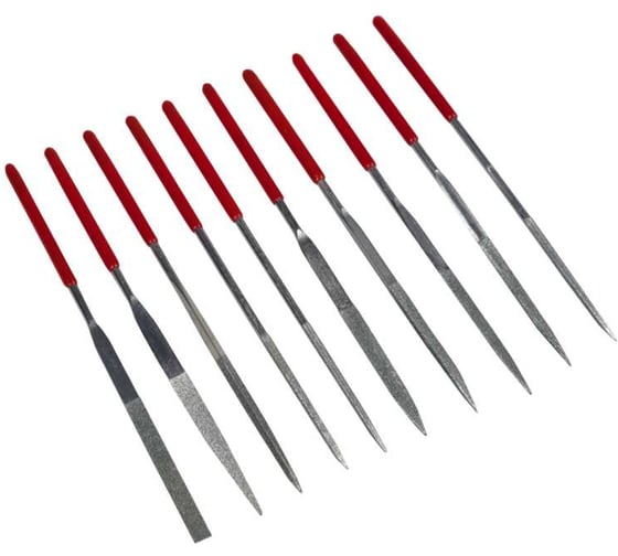 Изображение товара Набор алмазных надфилей СЕРВИС КЛЮЧ 10шт. 72832