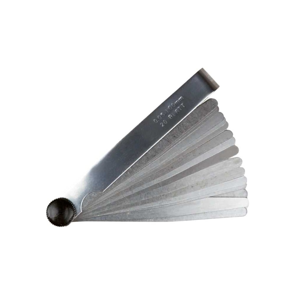 Изображение товара Веерный щуп СЕРВИС КЛЮЧ 0,05-1,0мм 20 шт в блистере