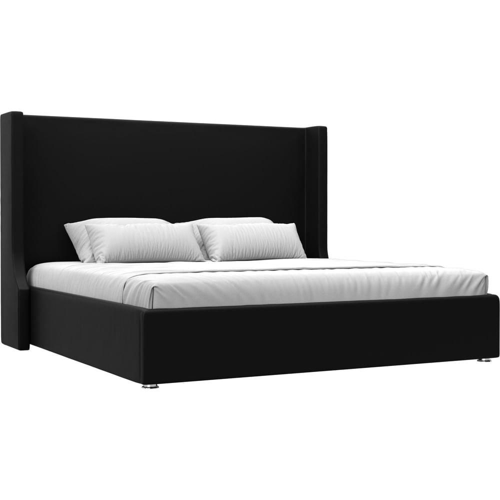 Изображение товара Интерьерная кровать Лига диванов Ларго 200 черная с подъемным механизмом