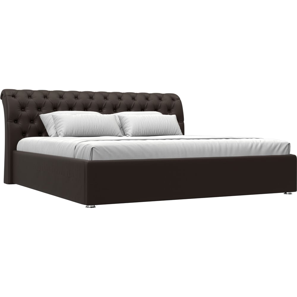 Изображение товара Современная интерьерная кровать Лига диванов Сицилия из экокожи 200x200 см