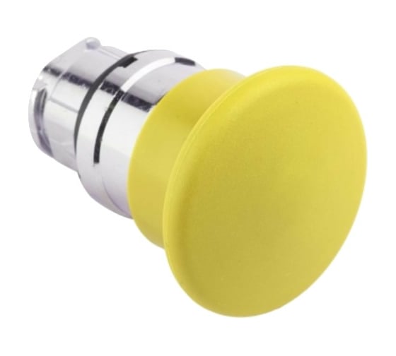 Изображение товара Исполнительный механизм кнопки EKF XB4 Грибок желтый возвратный без фиксации без подсветки PROxima SQXB4BC-Y
