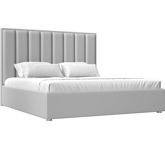 Изображение товара Интерьерная кровать Лига диванов Афродита 200 экокожа белый 120625