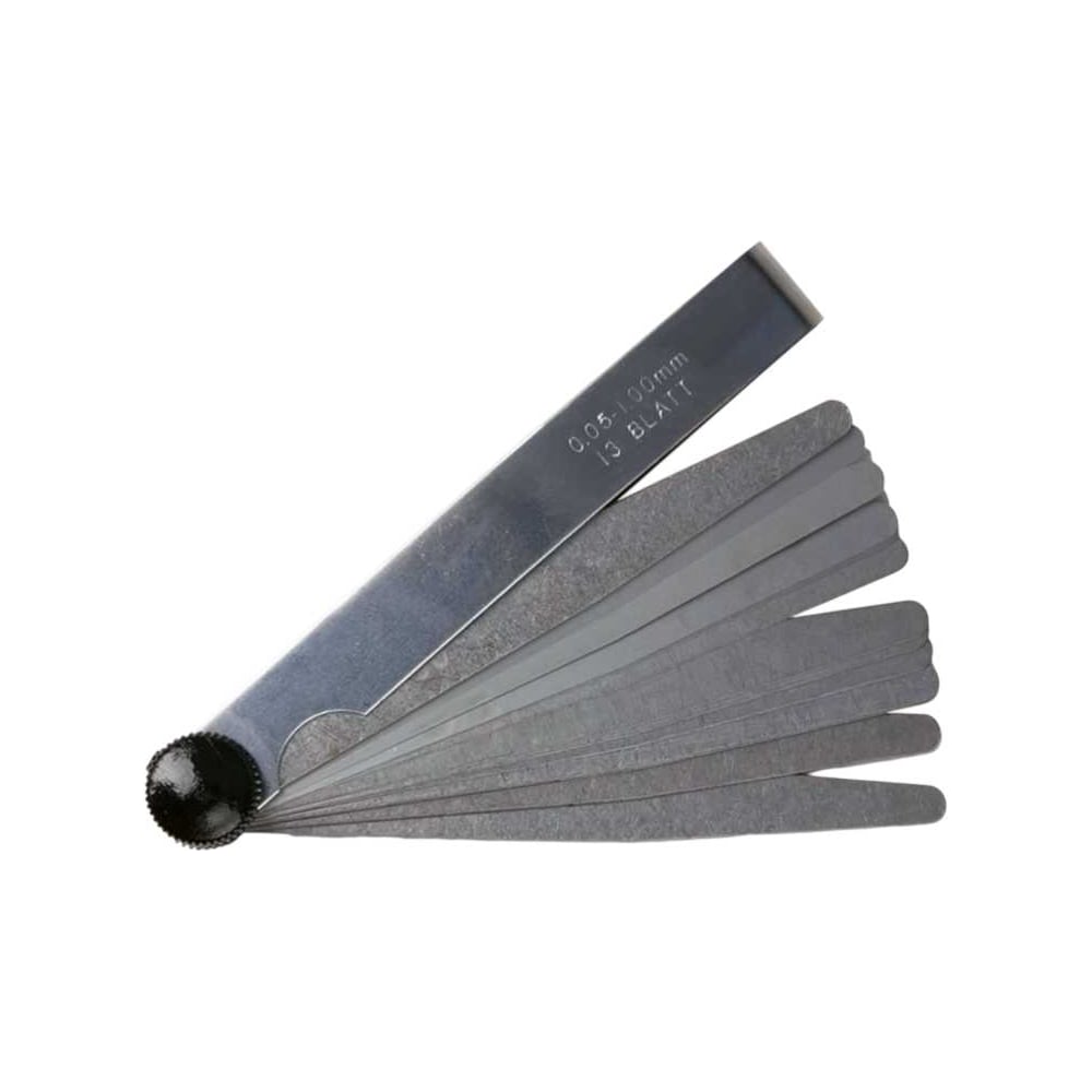 Изображение товара Веерный щупСЕРВИС КЛЮЧ 0,05-1,0мм 13 листов в блистрере 70613