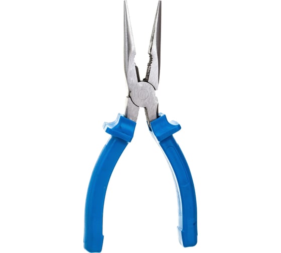 Изображение товара Прямые утконосы 200мм с синими ручками СЕРВИС КЛЮЧ 71201