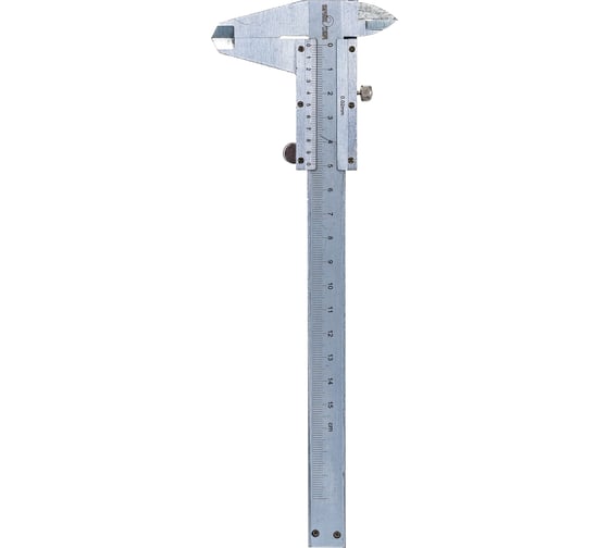 Изображение товара Штангенциркуль СЕРВИС КЛЮЧ 150мм 0,02мм с глубиномером 77784