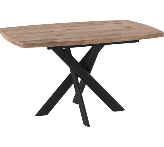 Изображение товара Стол mebwill Эдж, 130 Дуб Веллингтон/Чёрный 101936