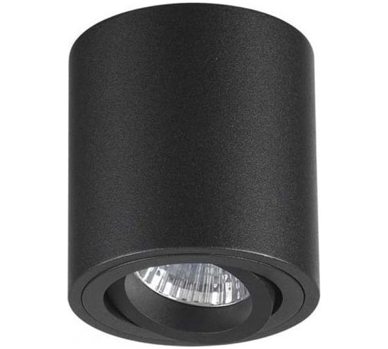 Изображение товара Светильник накладной поворотный Elvan T155M-GU10-Bk черный NLS-T155M-GU10-Bk