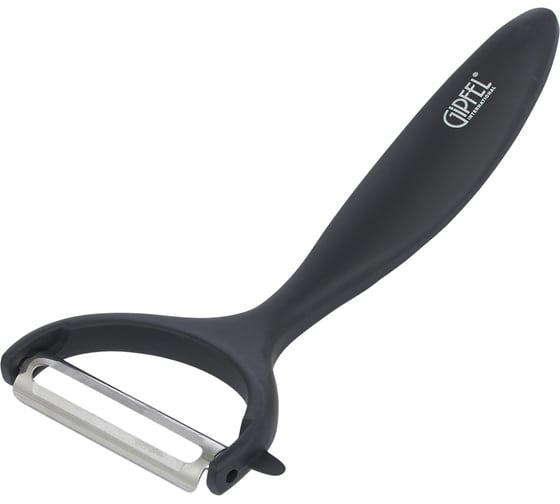 Изображение товара Овощечистка GIPFEL Y-формы BRAVO BLACK, цинковый сплав, термопластичная резина, черный 6287