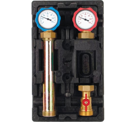 Изображение товара Насосная группа с прямым контуром ROMMER RDG-1001-002501 1  без насоса RG0092KUU96IEL