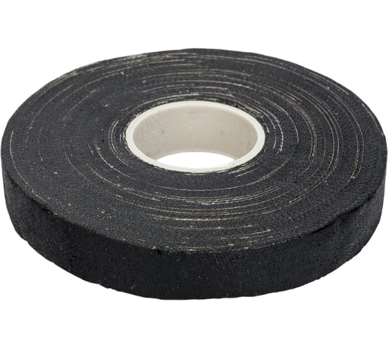 Изображение товара Изоляционная лента STEKKER х/б 0,4х19 мм. 21 м. черная, INTP3-0419-21 39141