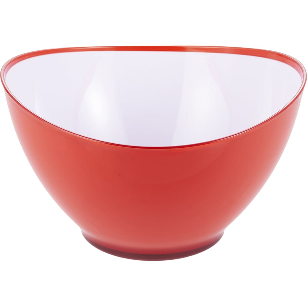 Изображение товара Салатница GIPFEL LUMINO круглая 23x13 см красная пластиковая