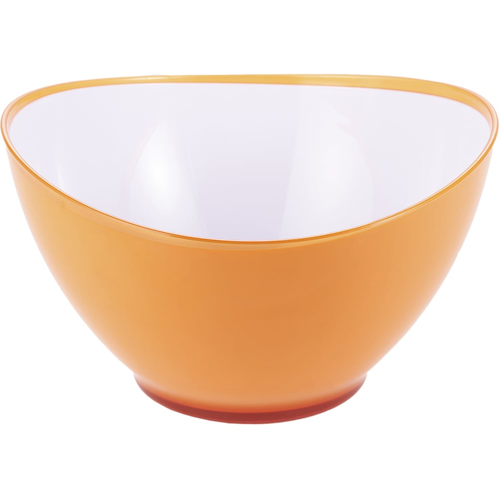 Изображение товара Круглая салатница GIPFEL LUMINO 23 см двойные стенки оранжевая пластик