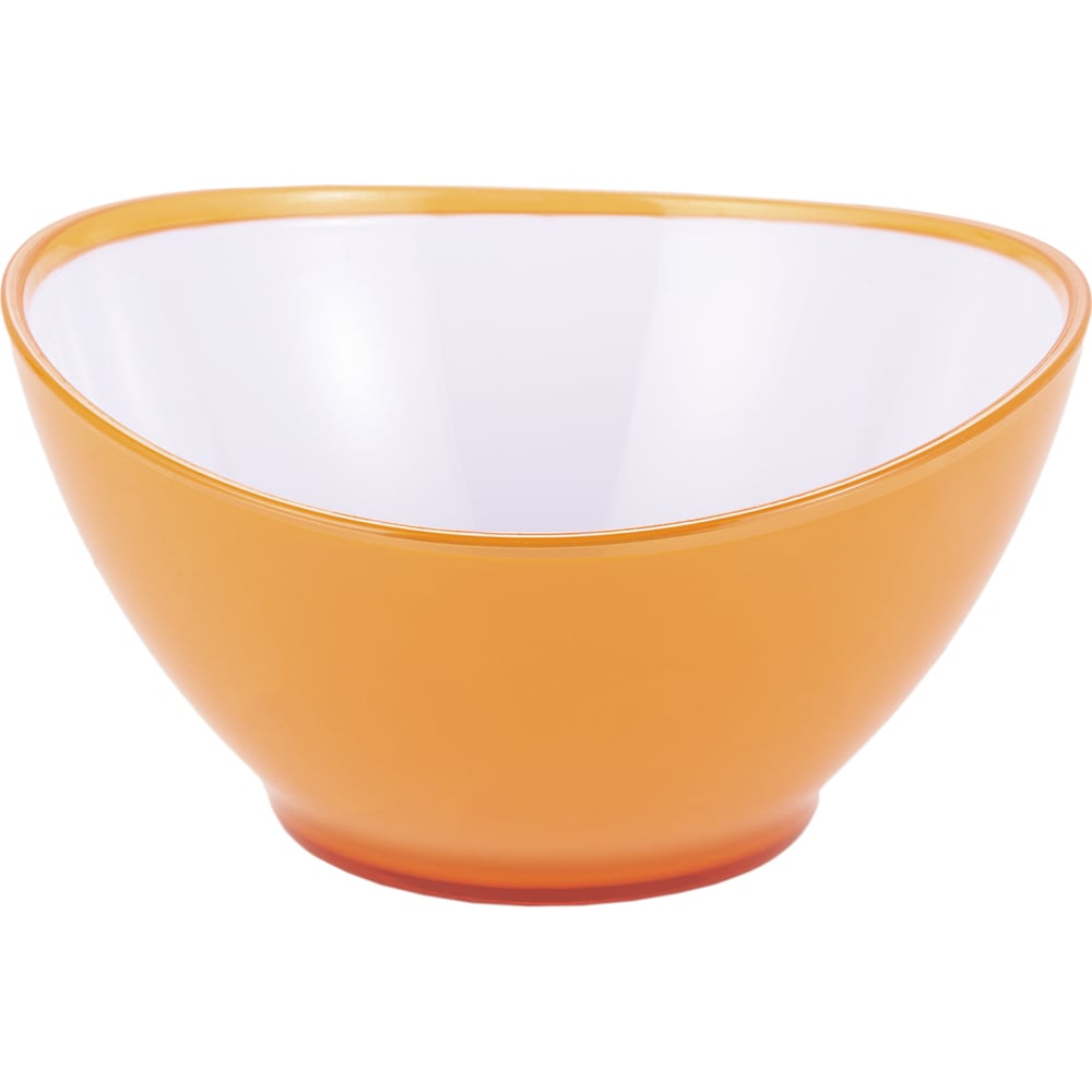 Изображение товара Салатница GIPFEL LUMINO круглая 13 см пластик оранжевая с двойными стенками