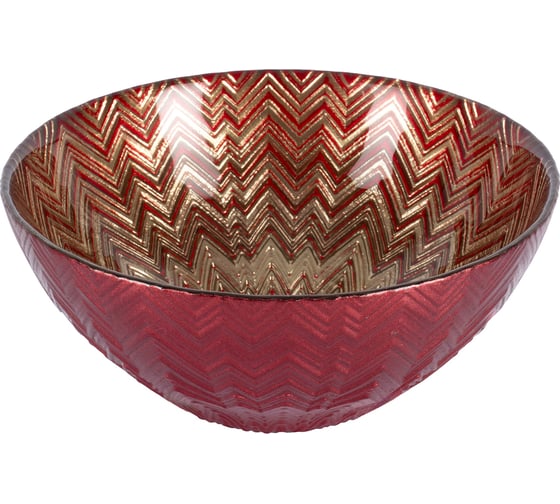 Изображение товара Салатник GIPFEL ASTRID 500 мл, стекло, золотой 43219