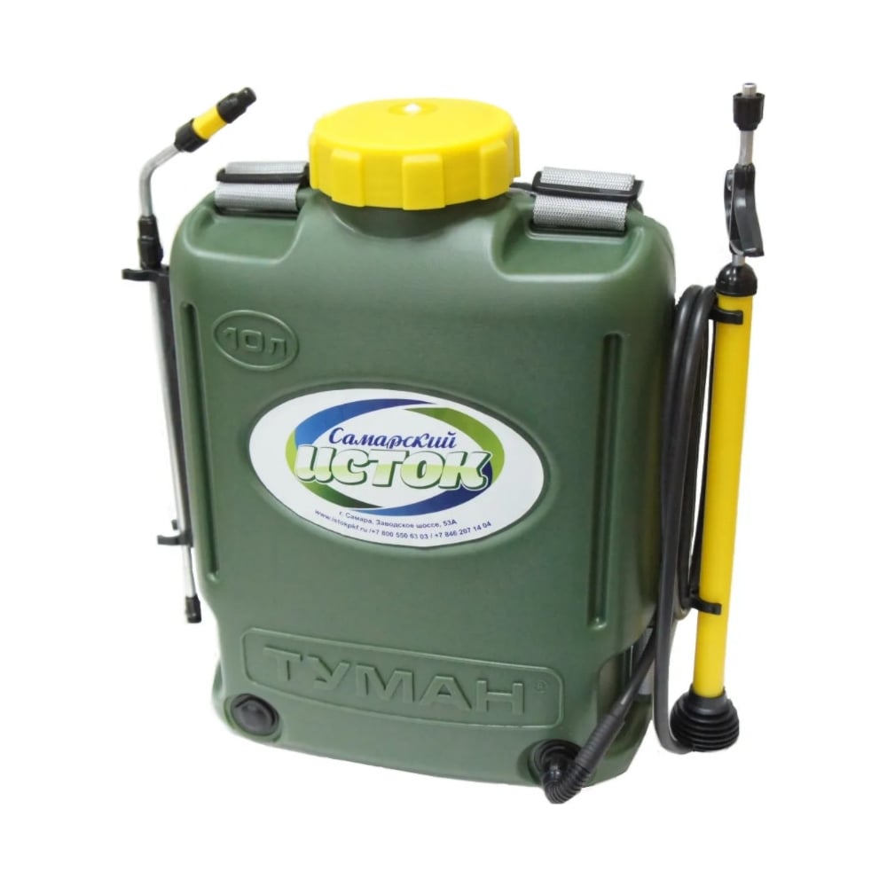 Изображение товара Опрыскиватель гидравлический ранцевый ЛЕТО Туман 10л ОГ-103