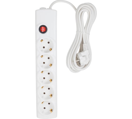 Изображение товара Сетевой фильтр-удлинитель СТАРТ СУД-Ф S 5x5-ZV на 5 розеток 5 метров 524