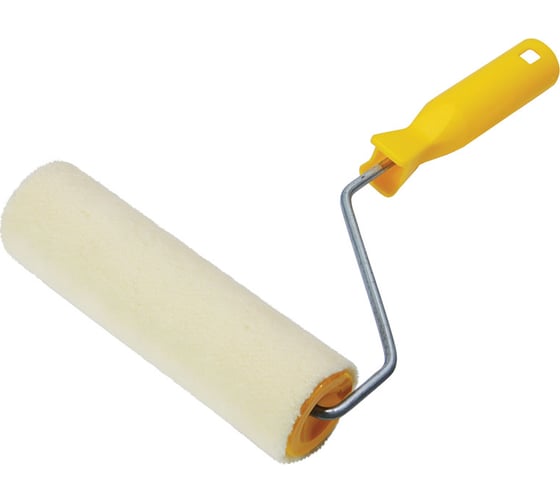 Изображение товара Велюровый валик In Work длина 230 мм, диаметр 48 мм, ворс 4 мм, бюгель 6 мм 02646*