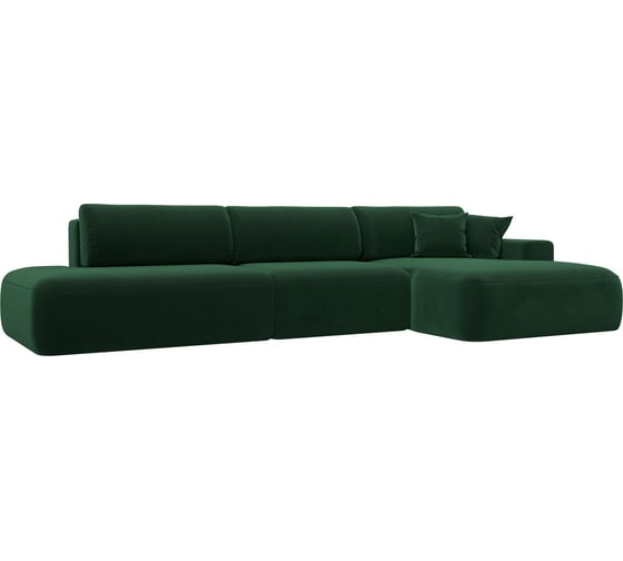 Изображение товара Диван угловой Лига диванов Лига-036 НПБ Модерн Лонг правый угол 121427