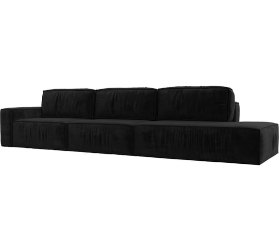 Изображение товара Диван прямой Лига диванов Прага Модерн Лонг подлокотник слева 121744L