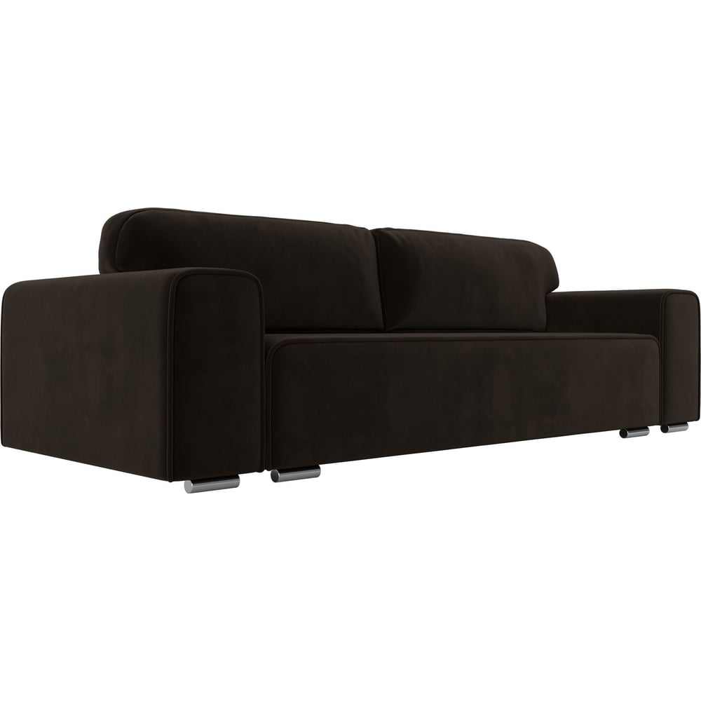 Изображение товара Прямой диван Лига диванов Лига-029 современный микровельвет с механизмом тик-так