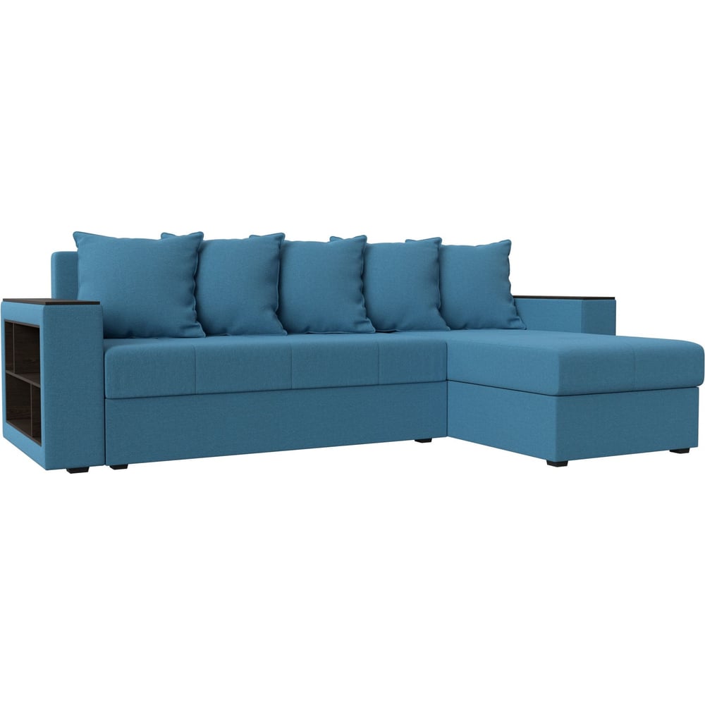 Изображение товара Угловой диван Дубай Лайт правый угол с ящиком и декоративными подушками