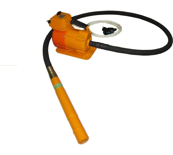 Изображение товара Комплект глубинного вибратора ВИБРОМАШ ВИ-1-17-3 вал 1=6,0м. + наконечник O 51 220 v ВИ1173 К6