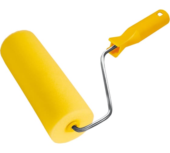 Изображение товара Поролоновый желтый валик In Work 15/55 мм, высота 20 мм, 230 мм, 02778