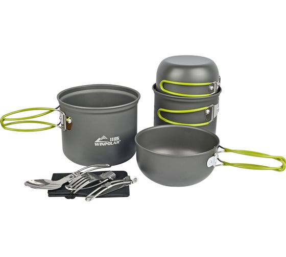 Изображение товара Набор туристической посуды KITOKI NB6828-7 7 предметов М7758091
