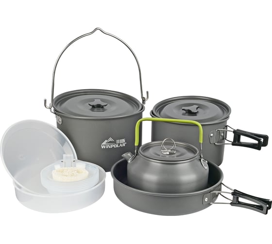 Изображение товара Набор туристической посуды KITOKI DS700 15 предметов М7759489