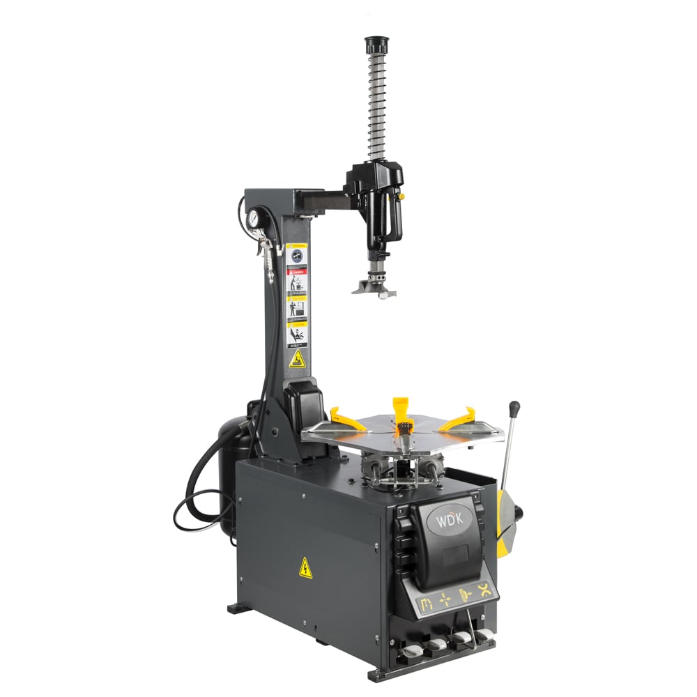 Изображение товара Автоматический шиномонтажный станок WIEDERKRAFT со взрывной накачкой колес, захват 10-24 WDK-709222