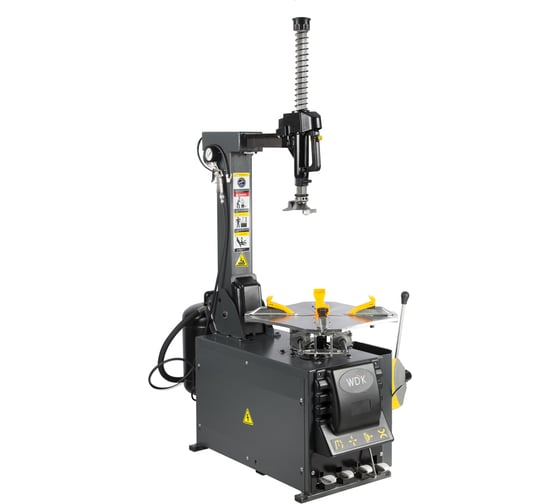 Изображение товара Автоматический шиномонтажный станок WIEDERKRAFT со взрывной накачкой колес, захват 10-24 WDK-709222