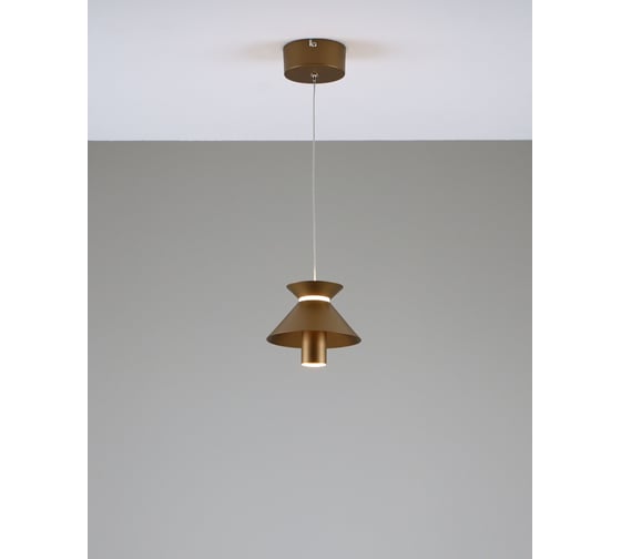 Изображение товара Светильник подвесной светодиодный Moderli Ori, золотой V10887-PL