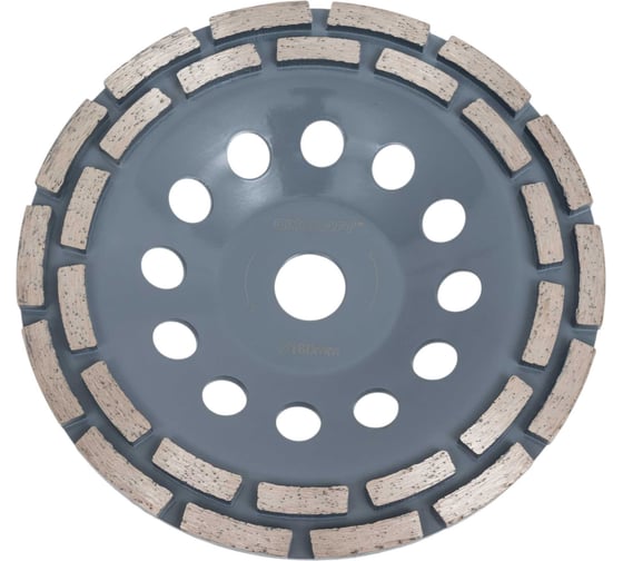 Изображение товара Чашка алмазная шлифовальная двухрядная Premium OXCRAFT 180х5х22,2 02271153