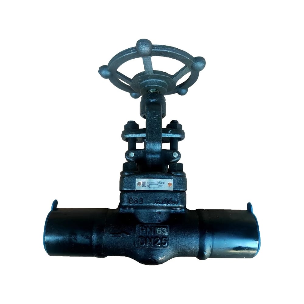 Изображение товара Клапан запорный АТКА 15с52нж11 Ду40 Ру63 под приварку