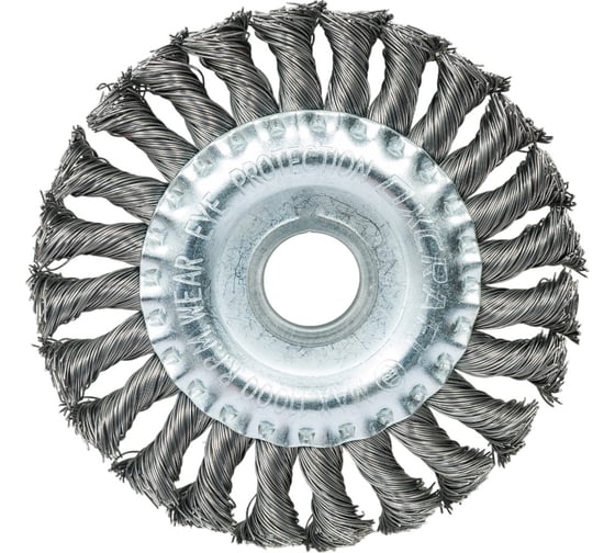 Изображение товара Щетка металлическая крученая OXCRAFT 125х22,2мм 06081153